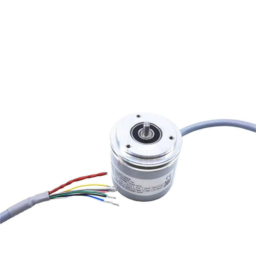 HM38S Absolute Encoder Synchronous Flange SSI RS485 Modbus RTU CANopen Canbus 38mm Dia