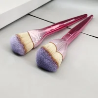 Love Beauty – pinceau de fond de teint rose en forme de cœur, crème de fond de teint impeccable, outil de beauté 1