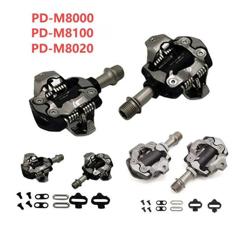 DEORE XT PD-M8000/M8100/M8020 Self-Locking SPD Pedals Suitable for Shimano MTB Components Using for Bike Racing Parts with box