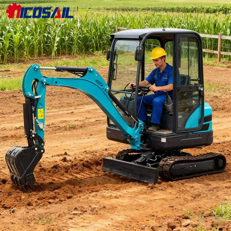 

Hot Sale Cheap Crawler Mini Crawler Excavator , Ideal for Small - Scale Construction and Farm Work