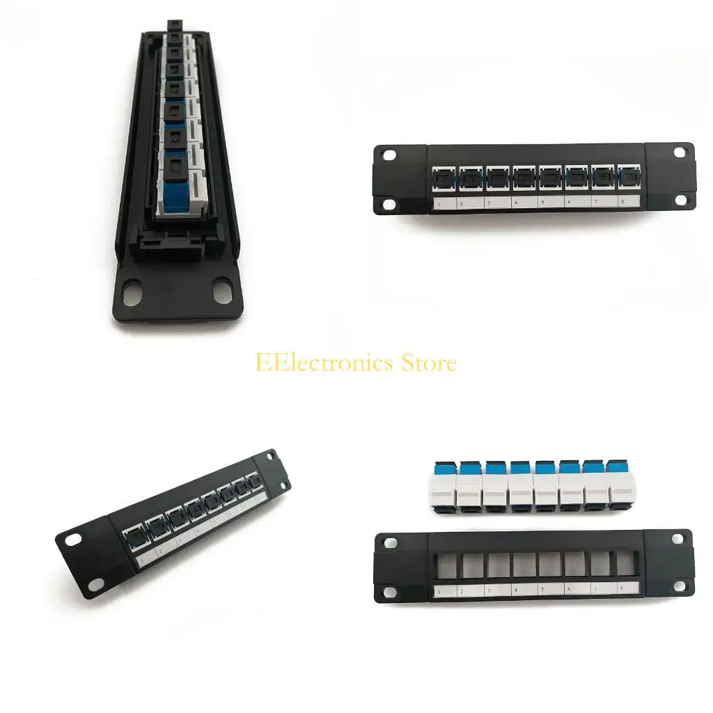 

B03C 8 PORT OPTICAL через панель с муфтлером для W/ Back Bar WallMount или Rackm