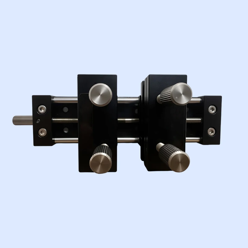 SM60+302M biaxial stretching displacement table manual film stretching table