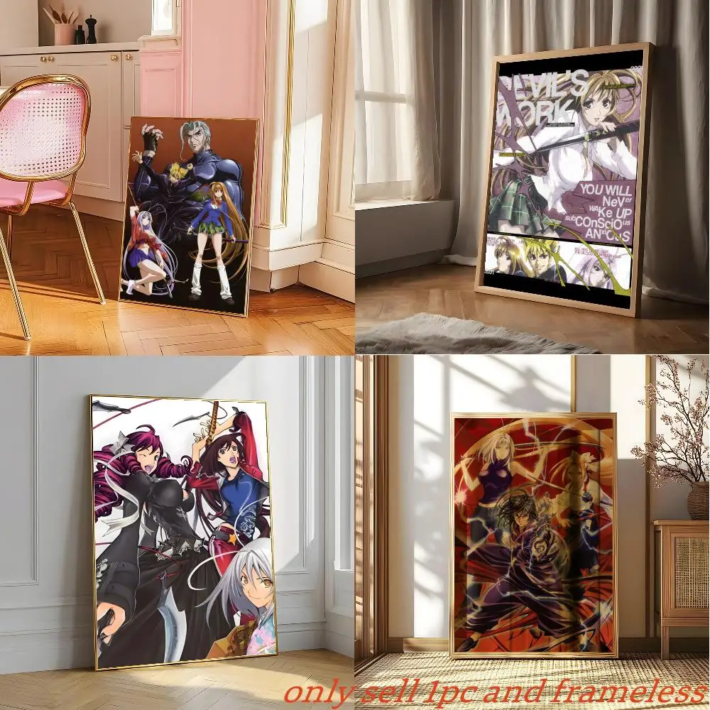 Póster Retro de cómic T-Tenjho tenge, pegatinas de pared modernas y elegantes para decoración del hogar, sala de estar, dormitorio, arte de pared