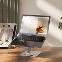 Multi functional portable aluminum alloy laptop stand adjustable gaming laptop height and heat dissipation bracket