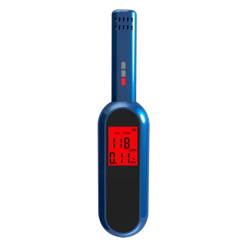 DM604B Japanese version alcohol tester Blow air alcohol tester Handheld alcohol driving tester Drunk driving detection