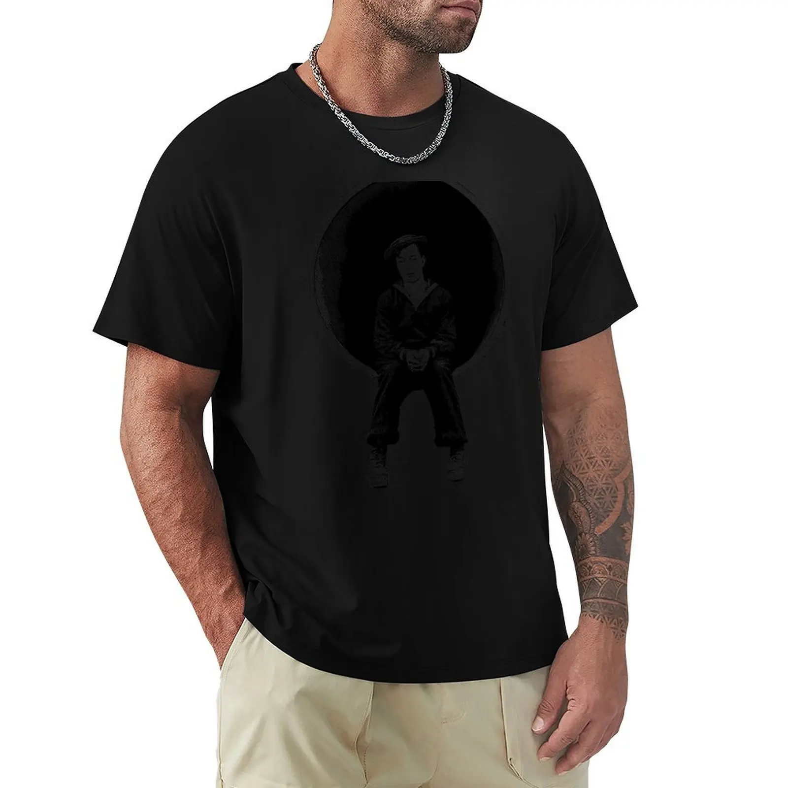 

The Navigator - Buster Keaton T-Shirt funny shirt cotton anime tshirt luxury t-shirt anime clothing for men