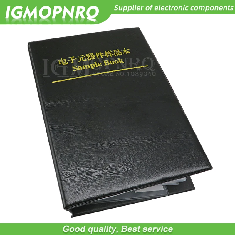 1 Book 170values 177values 0201 0402 0603 0805 1206 SMD resistor 1% Sample Book Resistors Assortment Kit Resistors 4250/8500pcs