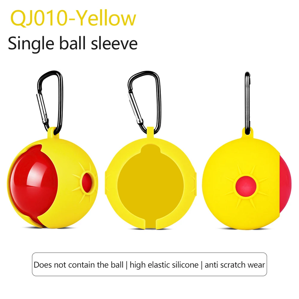 PGM Golfball-Halter, 1/4 Stück, Silikon-Golfball-Schutzhülle, tragbare Einzelball-Tasche, Golf-Sportzubehör – Detail 3