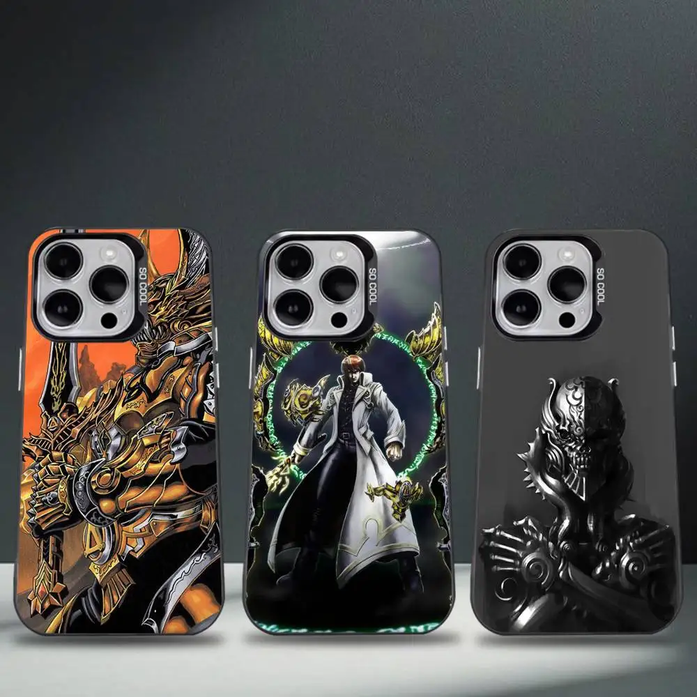 

Cartoon G-Garo Phone Case For iPhone 16,15,14,13,12,11,8,7,Pro,Max,Plus,Mini,XS,SE Anti Fall Black Matte Hard