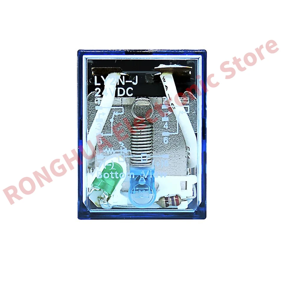 100% オリジナル新 LY2N-J AC220V LY2N-J DC12V LY2N-J DC24V LY4N-J AC220V LY4N-J DC24V PTF08A-E ベース PTF14A-E ベース