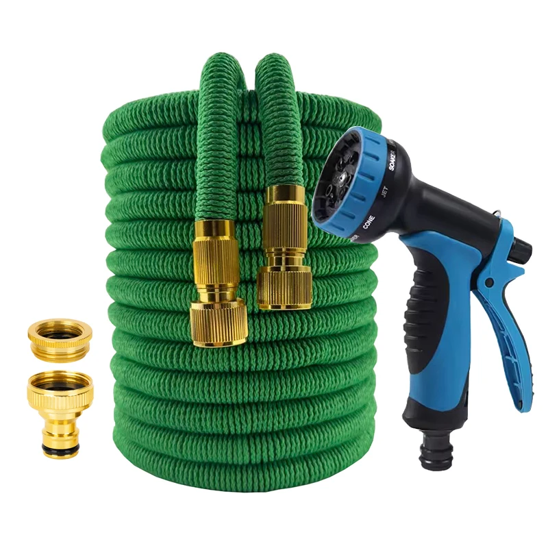 

Инструмент для орошения, насадка высокого давления, водяной пистолет, садовый шланг, растягивающаяся гибкая водопроводная труба, шланг для мойки автомобиля, садовый поливочный шланг