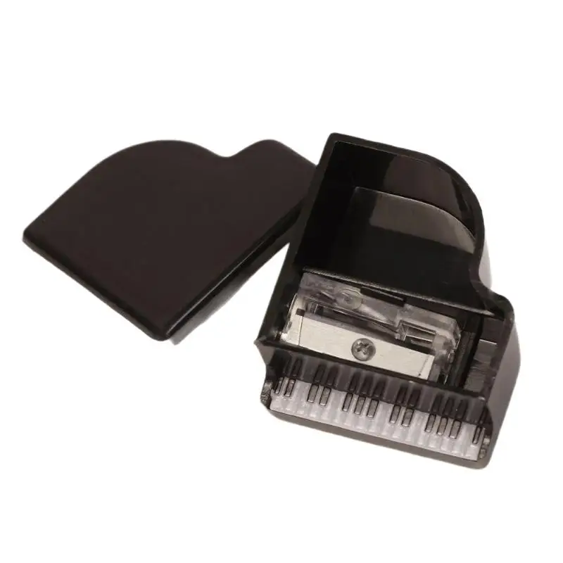 Hot  1/3/5Pcs Creative Music Stationery Gifts Cute Cartoon Piano Shaped Pencil Sharpener For School Office Supplies