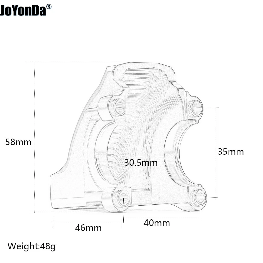 #7780 Aluminum Front / Rear Differential Housing Gearbox Cover for RC Traxxas X-Truck X-MAXX 77086-4 XRT™ 78086-4