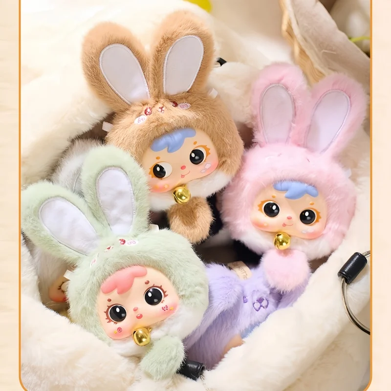 

Подлинная мини-слепая коробка Samuel, модная серия, плюшевые игрушки, привлекающий богатство, дизайн кролика, идеальная коллекционная или подарочная сумка, украшение