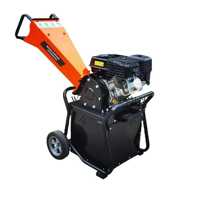 Wmwmnu High Efficiency Mini Wood Crusher Chipper Shredder TUV CE Certified Tree Branch Industrial Wood Chipping for - view 3