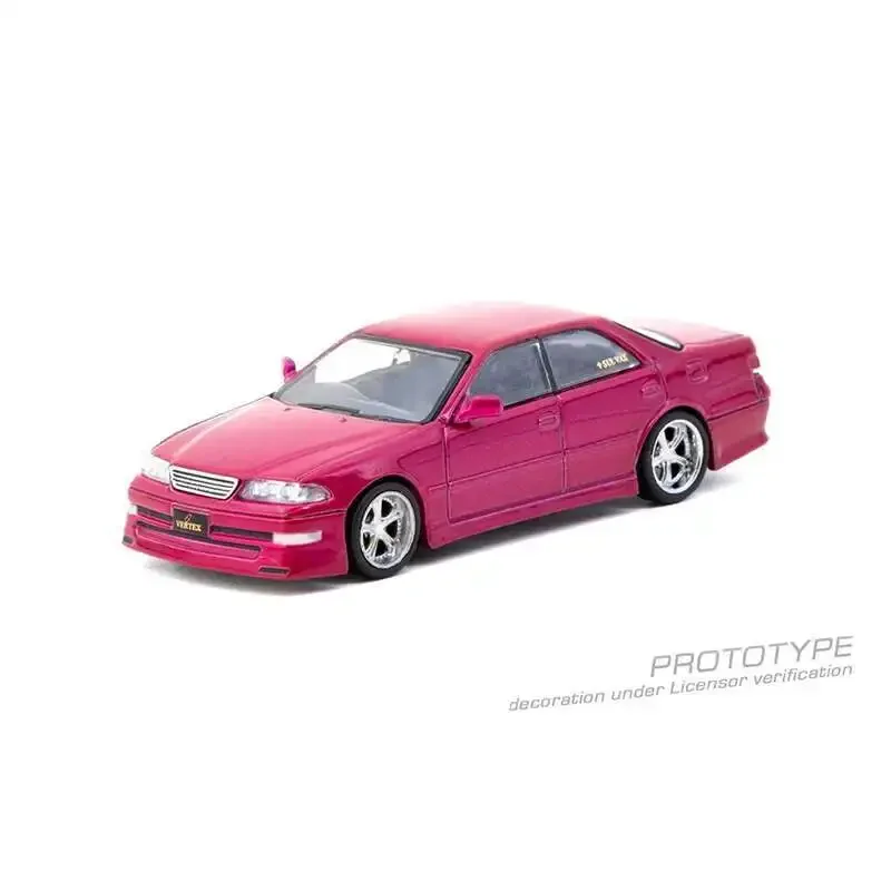 

Предпродажа TW 1:64 VERTEX Toyota Mark II JZX100, литая под давлением красная металлическая коллекция моделей автомобилей, игрушки Tarmac Works