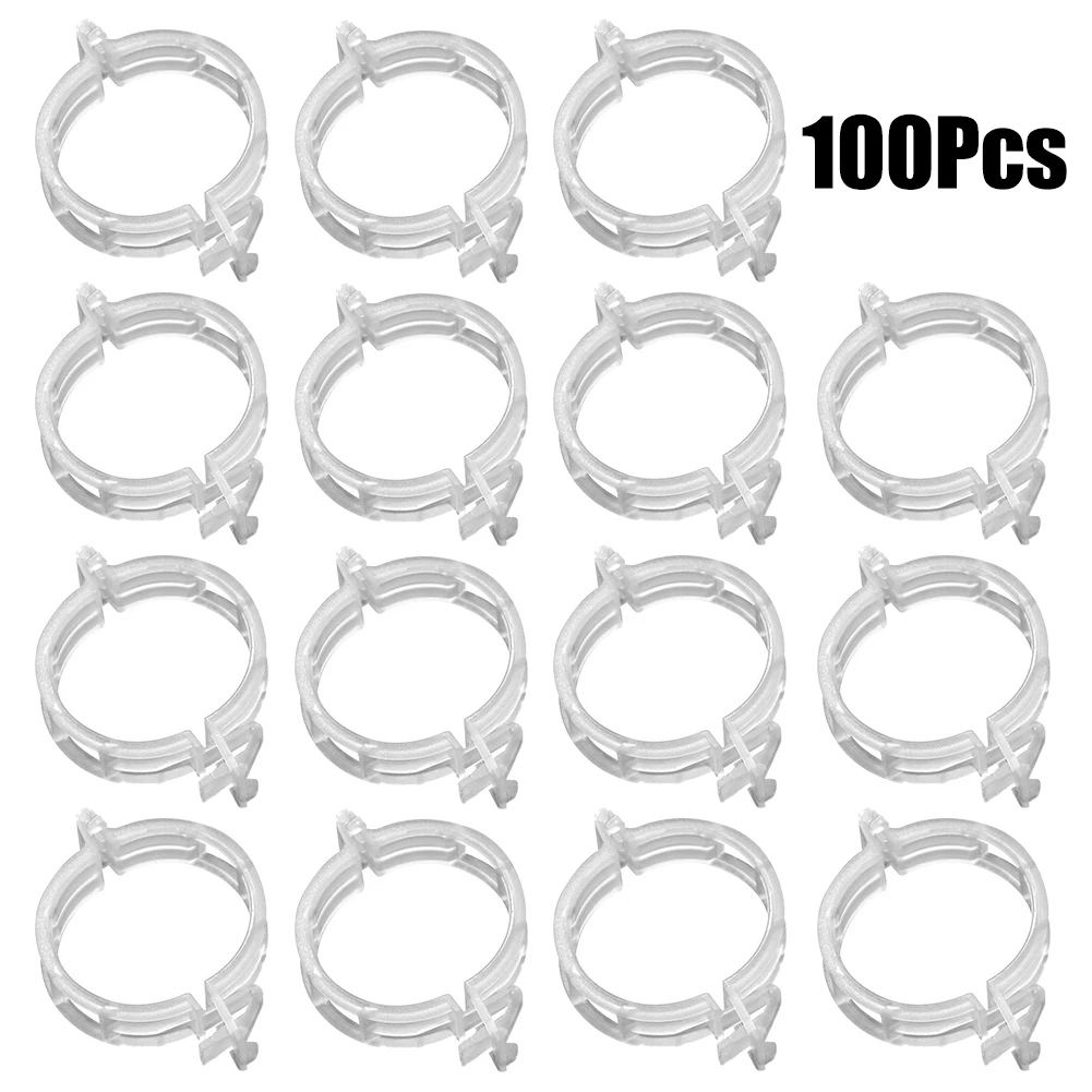 Plant Support Plant Climbing Wall Fixture Clips Rattan Clamp Fixator Self-Adhesive Vine Buckle Hook Invisible Vine Binding Clip