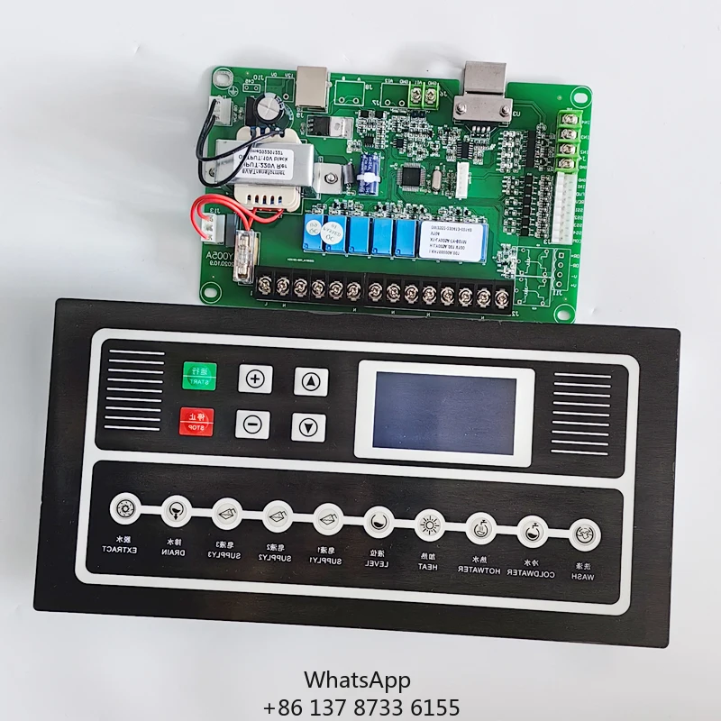 KH166000A Washer Controller Main Panel For Cloth Washing Machine Control Panel SX166006A 220V Electric Hotel Use