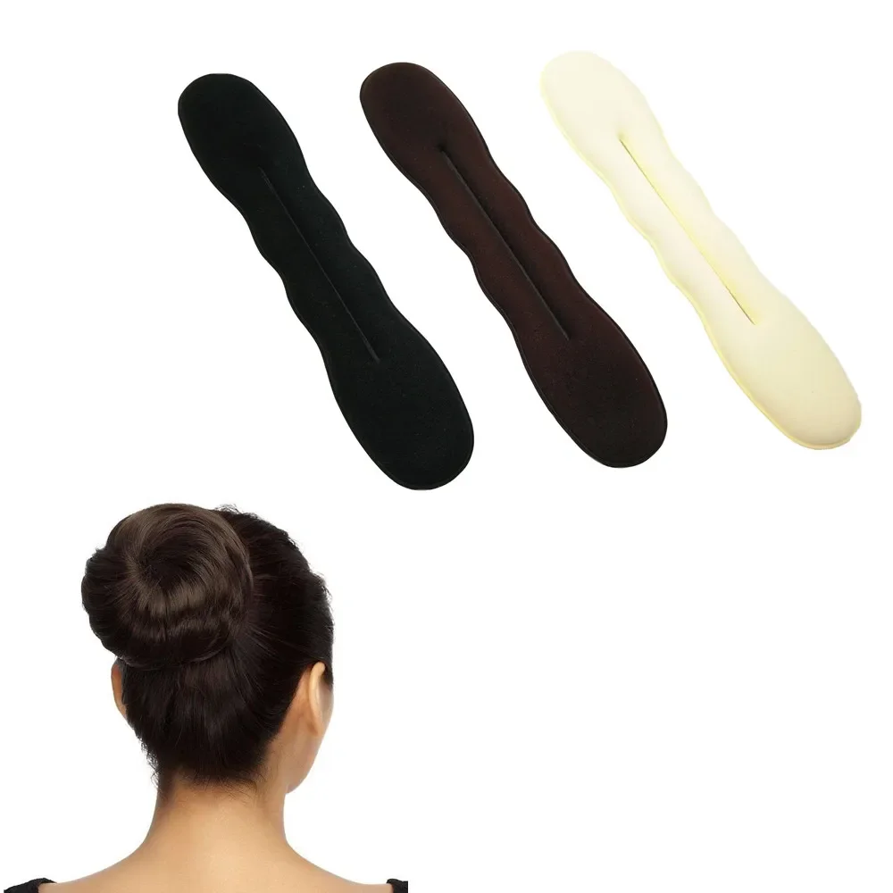 DIY Hair Accessories Volume Up Braiders Head Band Magic Styling Wig Bun Maker Hair Stick Twist Curler Sponge Clip Foam Donuts