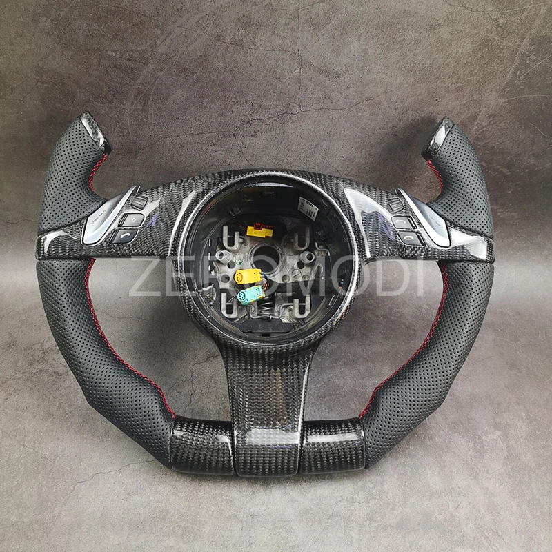 

Custom Carbon Fiber Steering Wheel For Porsche 911.1 970 958 Panamera Cayenne Racing Wheel Convertible