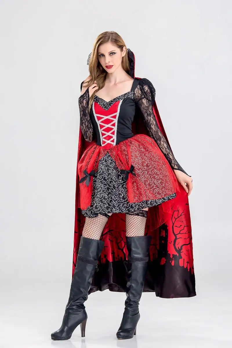 Déguisement Reine Démone Gothique Femme – photo 5