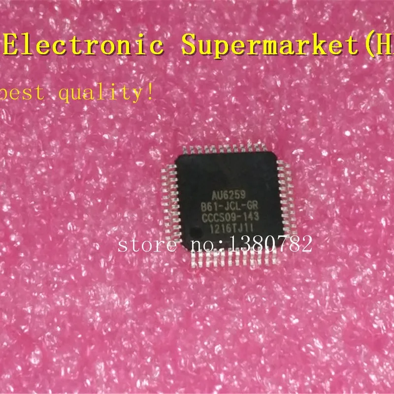 Free Shipping 10pcs-50pcs/lots AU6259-B61-JCL-GR  AU6259 LQFP48 100% New original IC In stock!