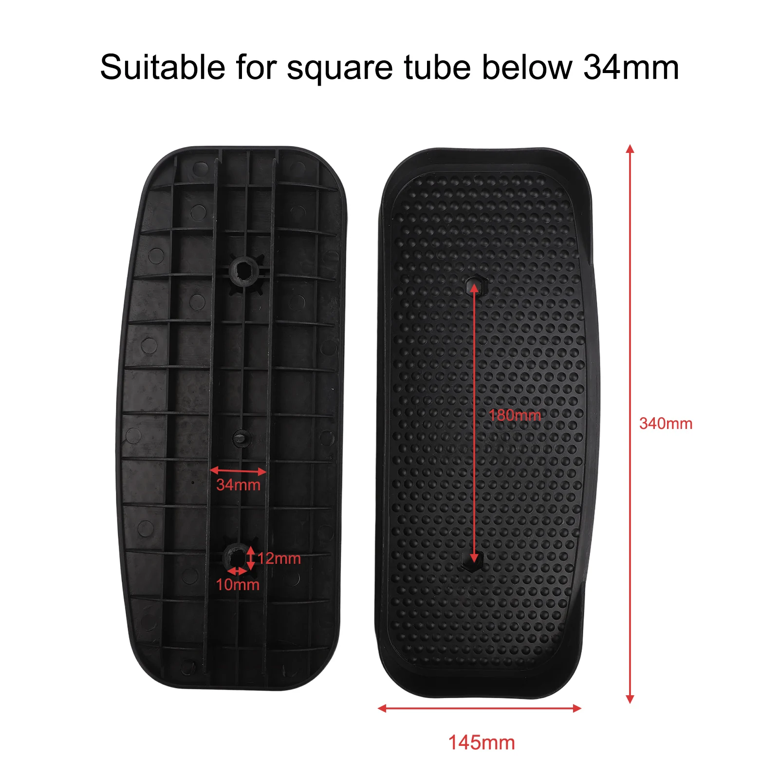 Elliptical Machine Pedal Pair Suitable for Various Exercise Machines Providing Reliable Performance During Training
