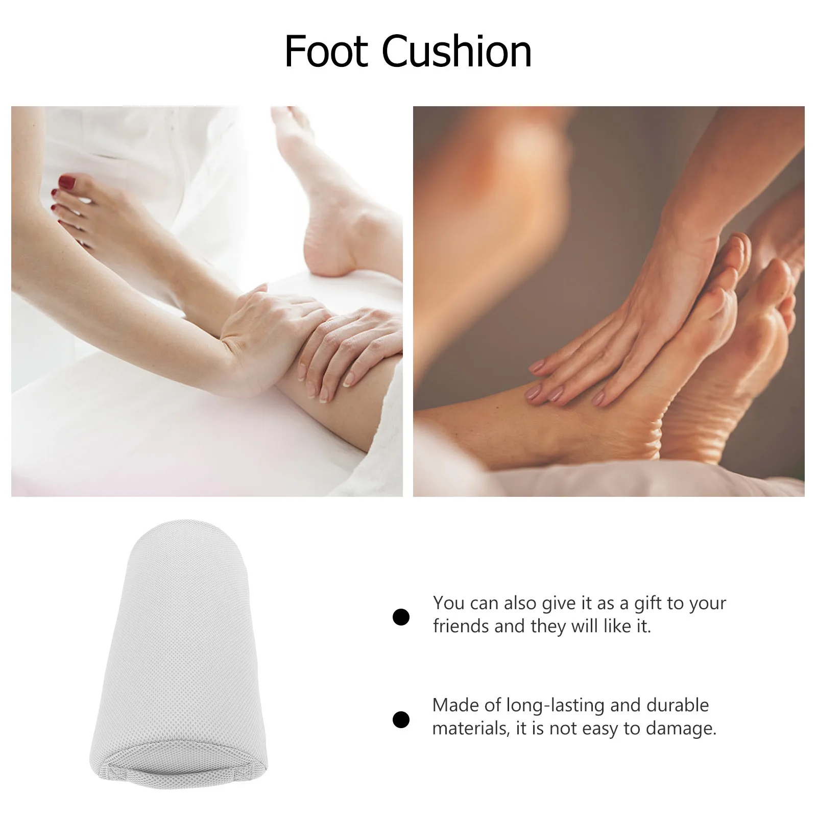 

Footrest Under Desk High-Density Sponge Foot Rest Pad For Office Home Ergonomic Foot Support Pillow Comfortable Footstool Travel