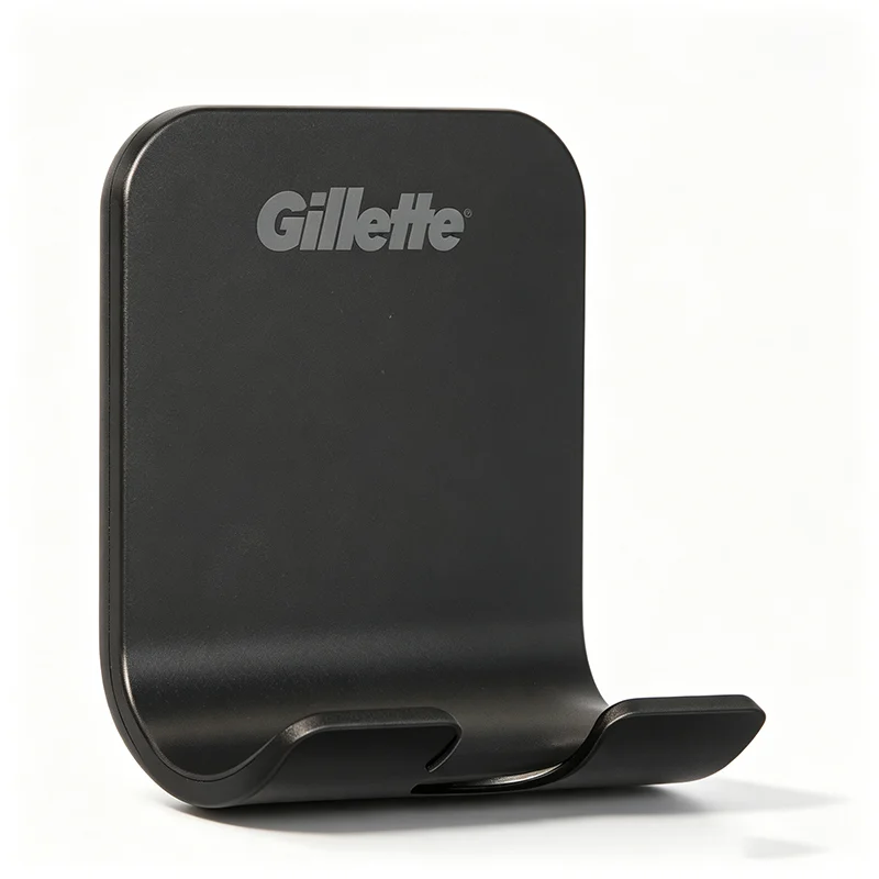 Gillette Razor Universal Wall-Mount Bracket Hook Nail-Free Installation Space-Saving Clean and Hygienic