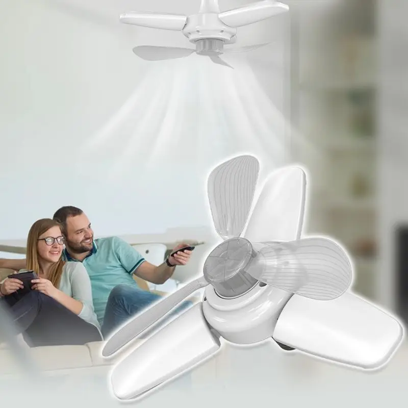 

Household Ceiling Fan with Light and Remote Control