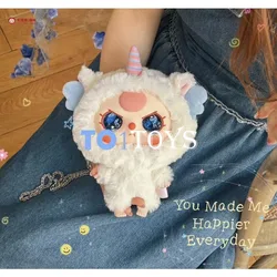 Baby Three Big Head Baby Zipper Bag Series Plush Doll Blind Box Toys Mystery Box Kawaii Model Cajas Misteriosas for Girls Toy