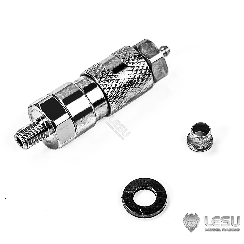 LESU RC Metalen Quick-release Conversie Connectors 2.5X1.5MM voor 1/14 Hydraulische Vrachtwagen Auto Model Onderdelen accessoires TH23107