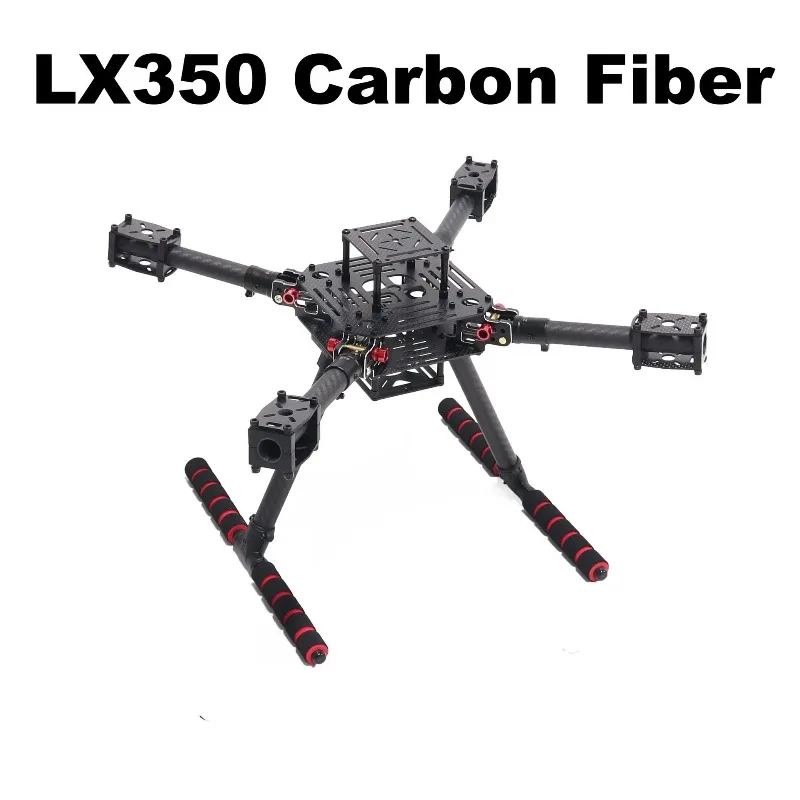 Cadre de drone PRO FPV LX350, quadrirotor léger à 4 axes de 350 mm avec train d'atterrissage pour la course et le style libre