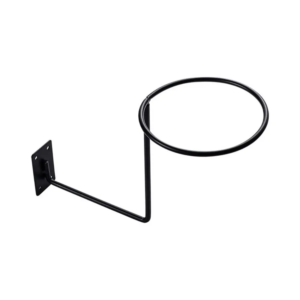 Wall-Mounted Helmet Hanger Display Rack Stand Organizer Black White Cap Holder Rack Metal Pegboard Hook Accessories
