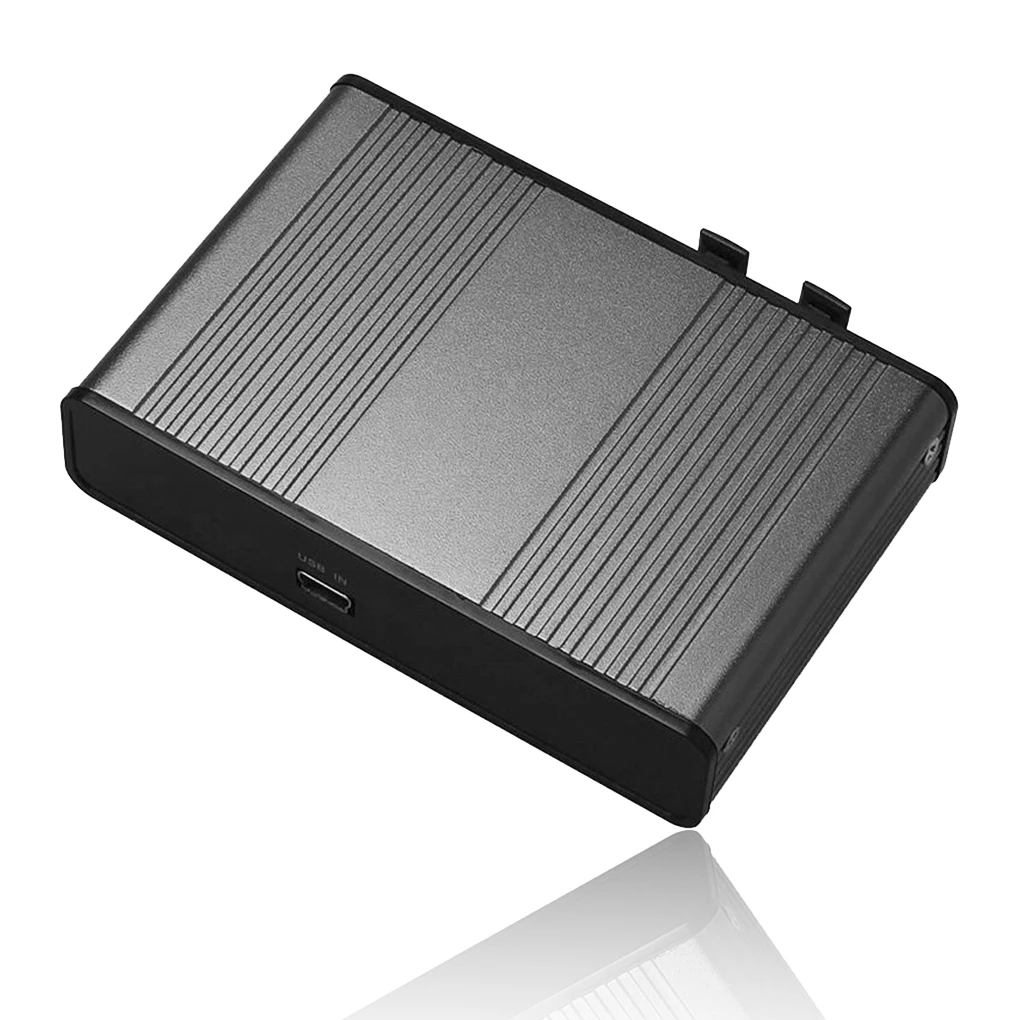 

Audio Card Adapter 6 Channels Optical External Stable High-Speed Converters Black USB Plastic Connector Tablet Computer