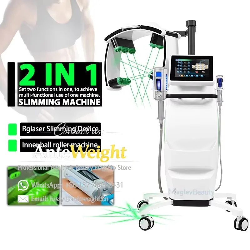 Jade Laser Weight Loss Is Multifunctional Laser Reduced Fat Machine 10d Green Light Laser Machine for Slimming