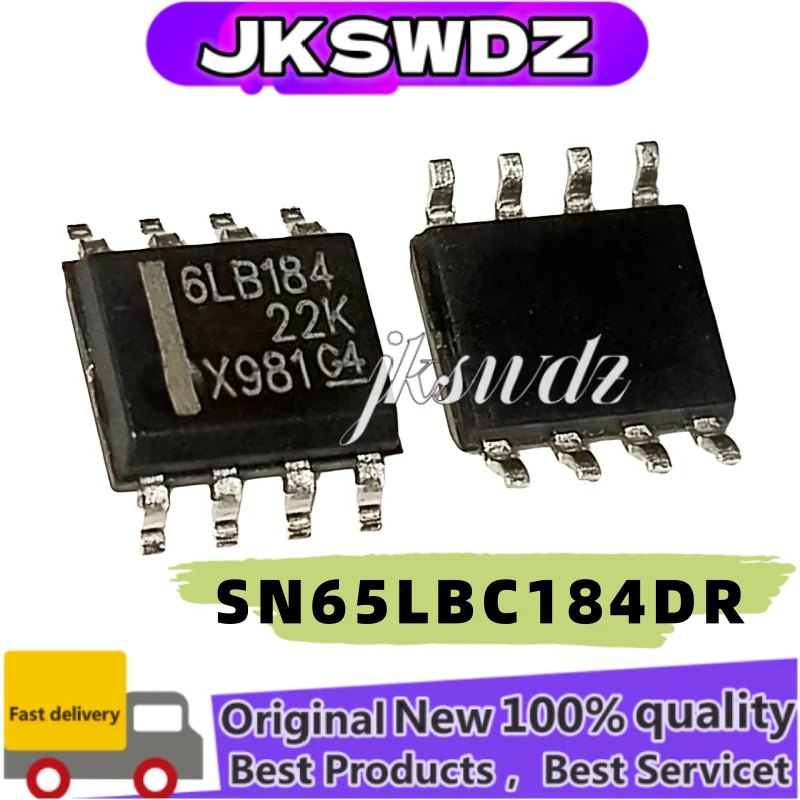 

50 pcs/lot SN65LBC184DR 6LB184 184 SMD SOP-8 receiver/transceiver new in stock