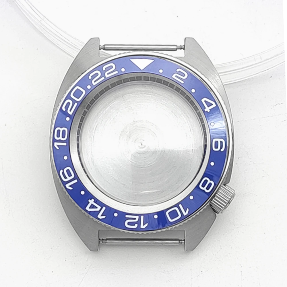 جديد 40 مللي متر ساعة فضية رجل 5Bar مقاوم للماء الياقوت الزجاج nh35 الميكانيكية التلقائي ساعات المعصم ل NH35/NH36 Reloj Hombre