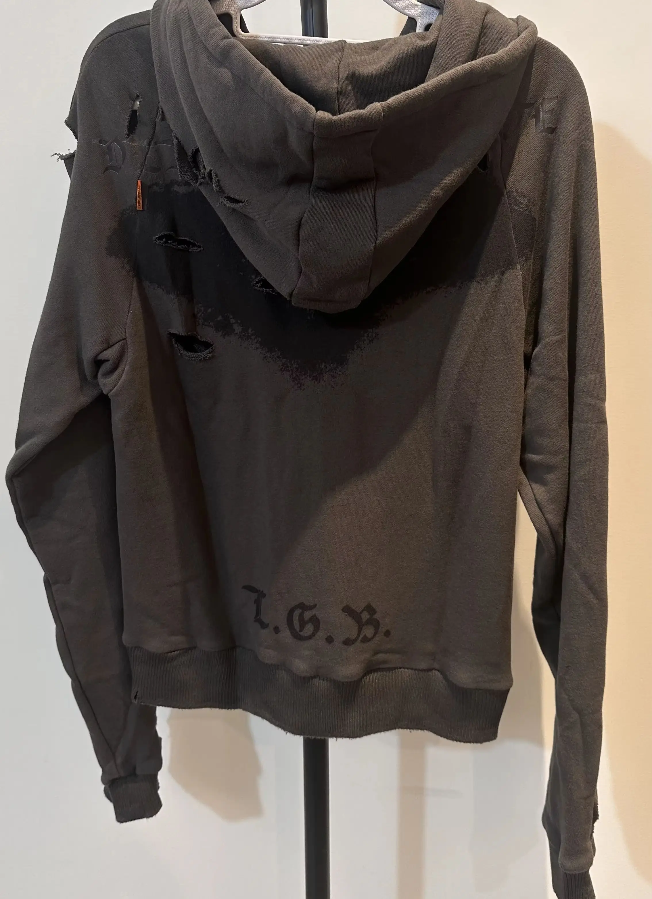 LGB hooded sweater visual casual jacket