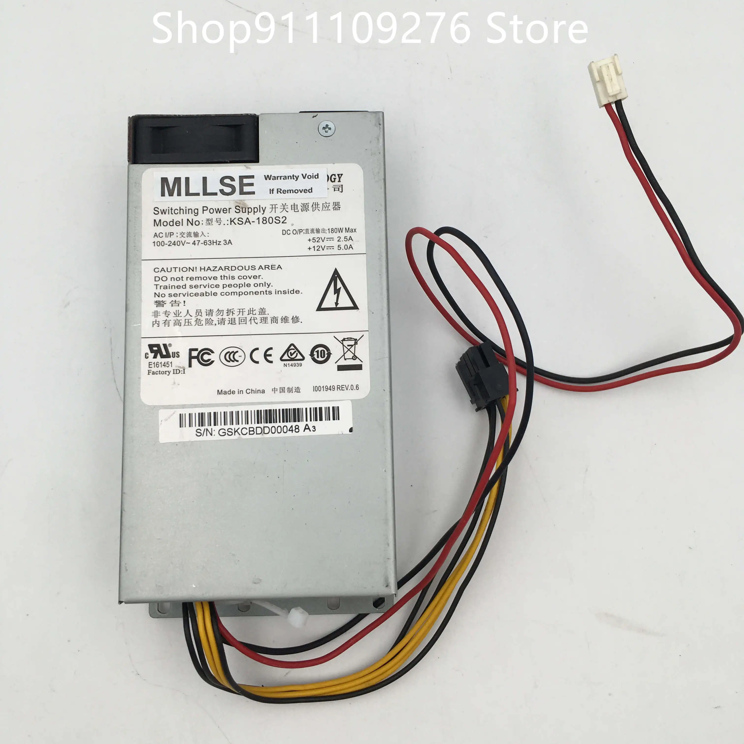 

Original PSU for DVR power supply KSA-180S2 DPS200PB-185 A