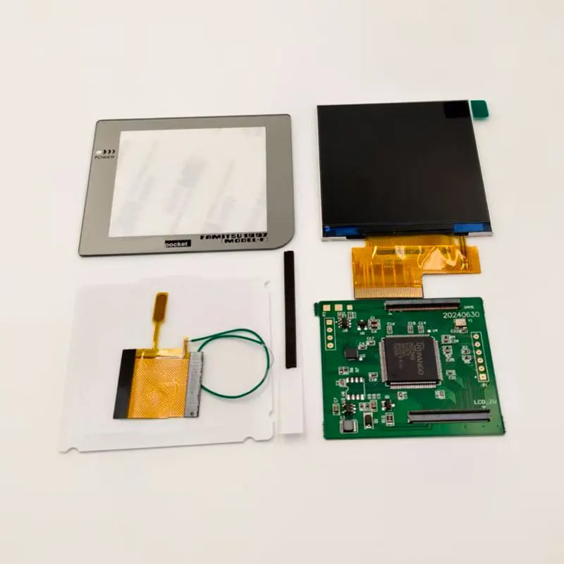 Nieuw GBP LCD-scherm, 2,6 inch originele maat IPS hoge helderheid, eenvoudige installatie voor Gameboy Pocket