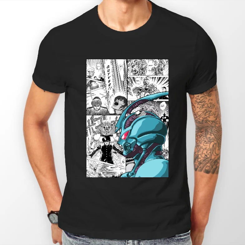 GUYVER BIO BOOSTER ARMOR Manga Strip Anime Unisex Tshirt T-Shirt Tee ALL SIZES