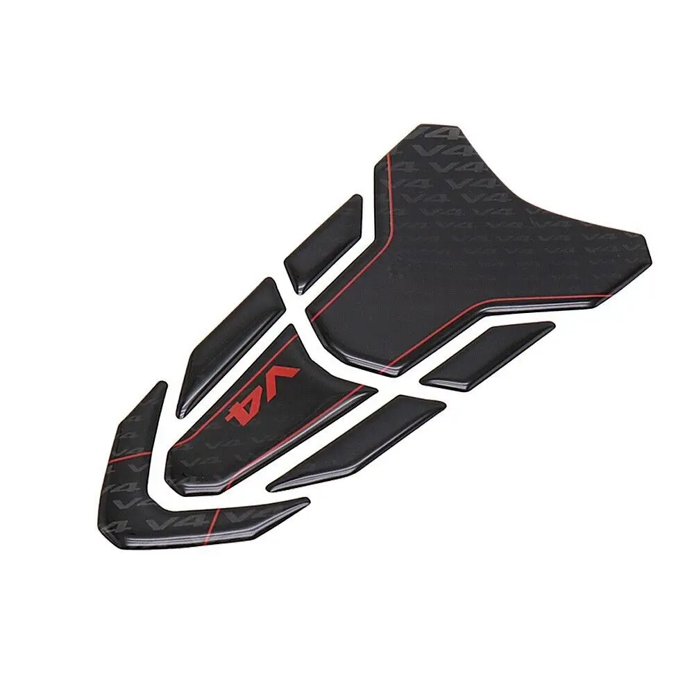 Per Ducati serbatoio carburante Grip Pads ginocchio trazione decalcomanie nero Panigale V4 S Speciale Corse R Streetfighter V4 S 2021 2020 2019 2018