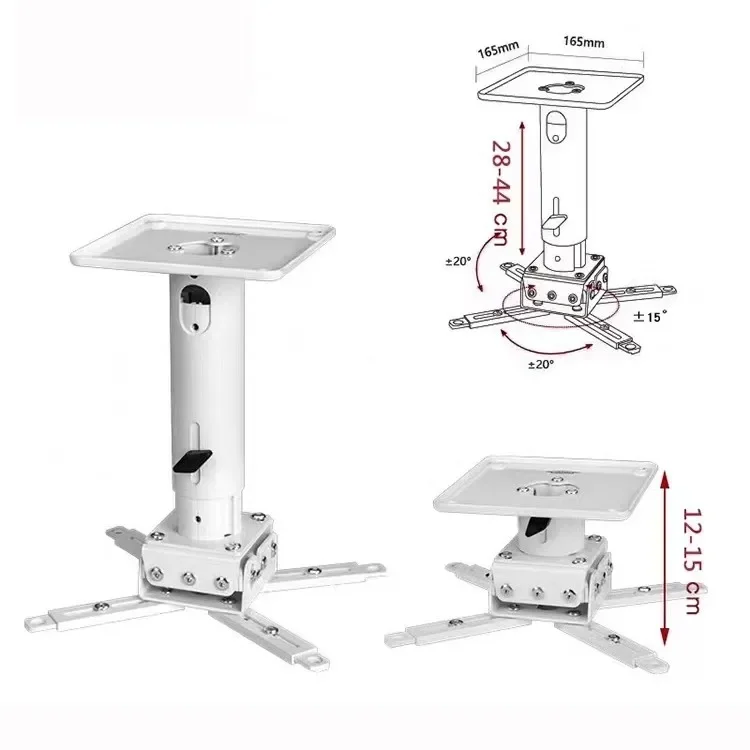 Soporte de montaje en techo Para Proyector, estante de montaje en pared Para Proyector giratorio