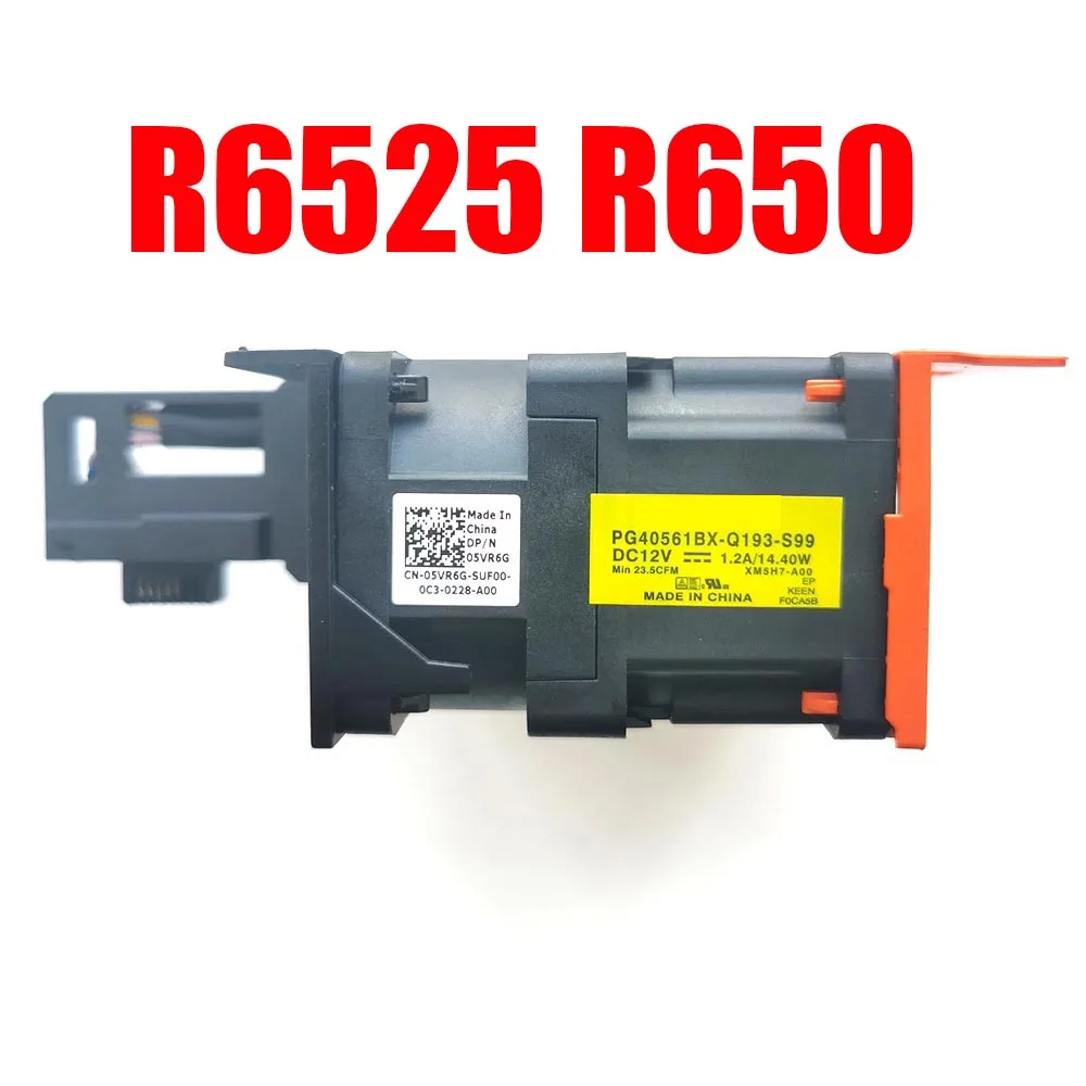 

Server Fan For DELL For PowerEdge R6525 R650 05VR6G 5VR6G PG40561BX-Q193-S99 0XM5H7 XM5H7-A00 DC12V 1.2A 14.40W