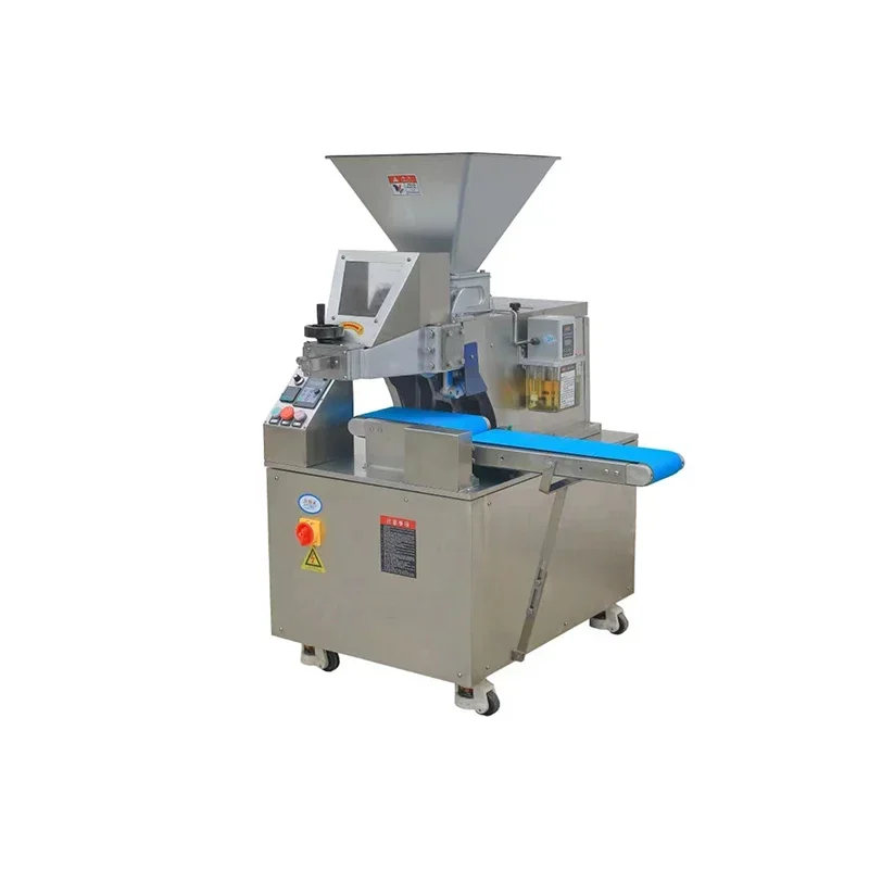 مقسم العجين الأوتوماتيكي ومستدير للبيتزا لصنع كرات العجين وقطع معدات متجر المواد الغذائية آلة المخابز