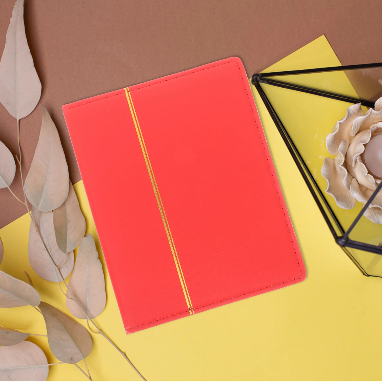 Stamp Album Clear Pages For Coin Card Storage Holder Organizer A5 Binder Stamp Collecting Supplies Currency Album