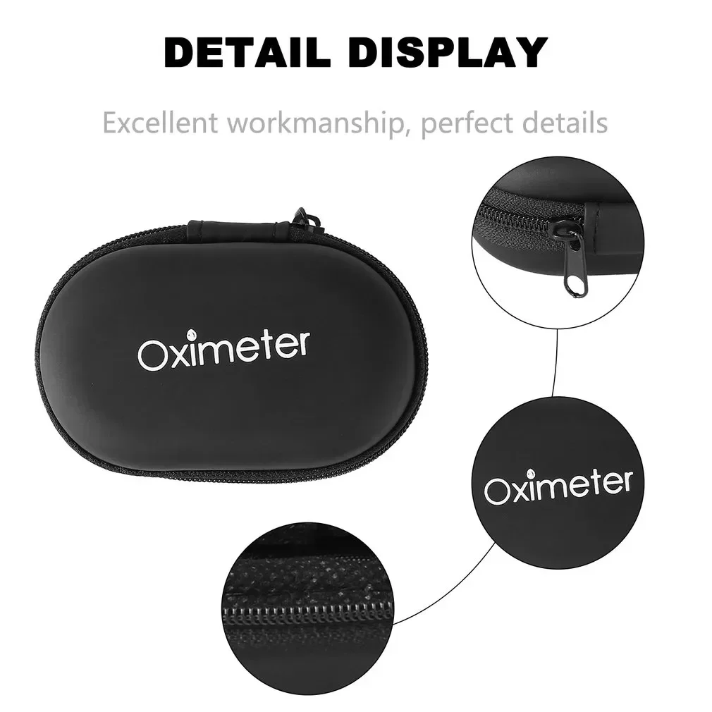 Oximeter Storage Box Organizer Reasonable Layout of Tool Bag Pouch Bags to Pack Products Travel Essentials Kit Protective Bag