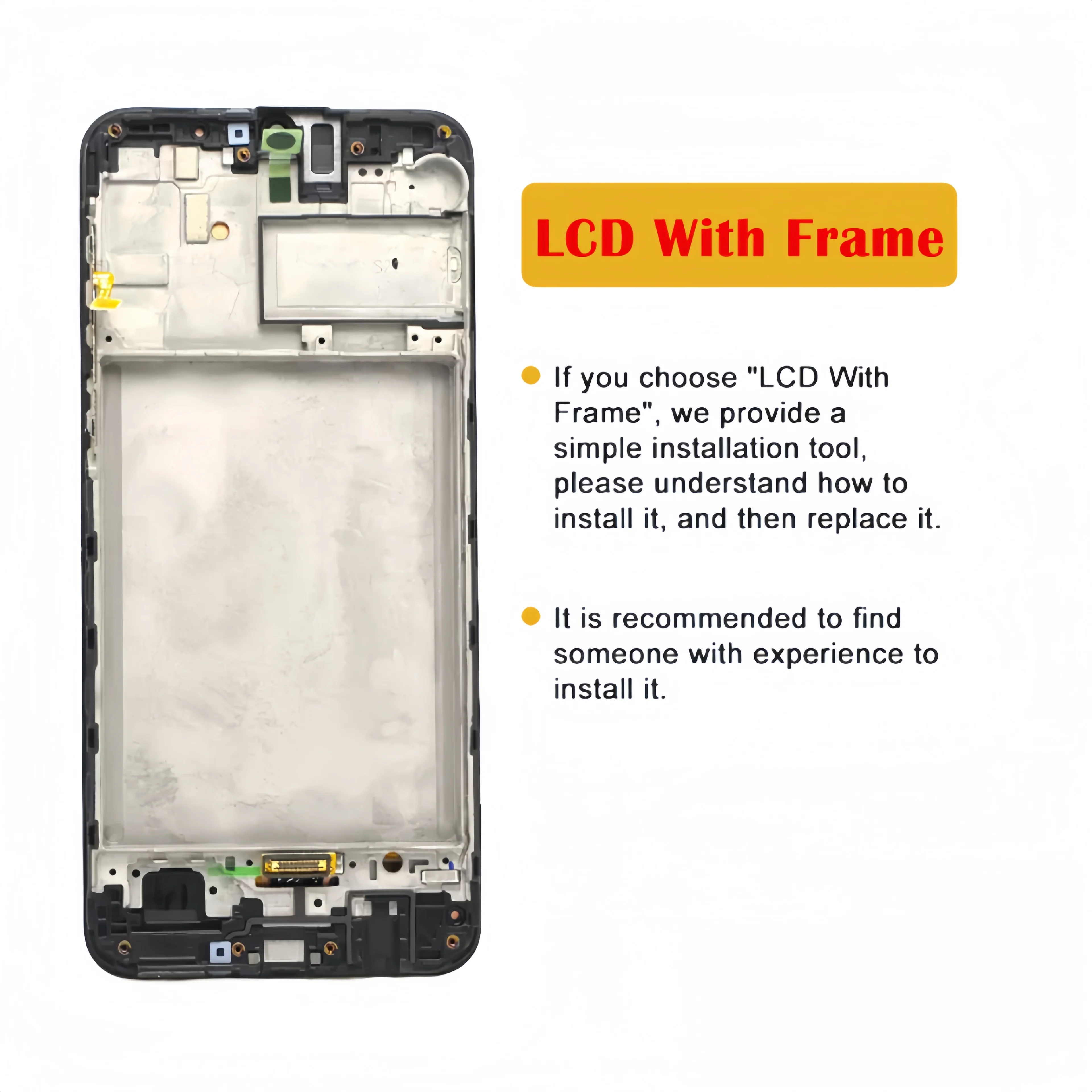 Substituição do conjunto do digitador da tela de toque da exposição LCD, apto para Samsung Galaxy M21, M215G, SM-M215G, M215G-DS, 2021