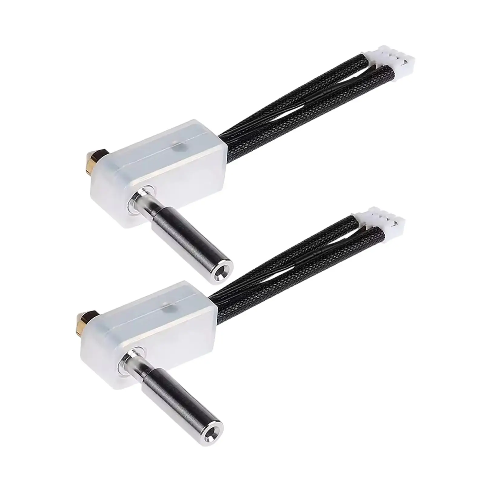 2x Extruder Hot End Kit Heat Resistance 3D Printer Accessories Print Head Kit 3D Printer Extruder Hot End 0.4mm Nozzle Assembled